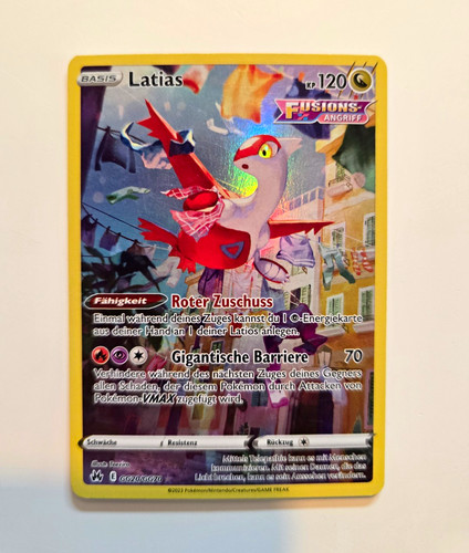 Pokemon karte latias gg20 gg70 - karte,