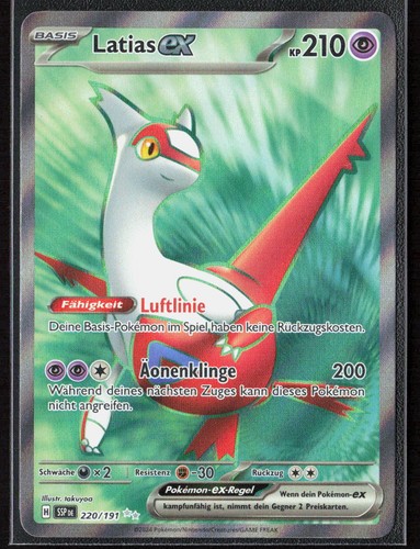 Pokemon tcg latias 220 - latias-ex, 220/191