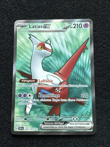Pokemon latias 220 - latias, ex