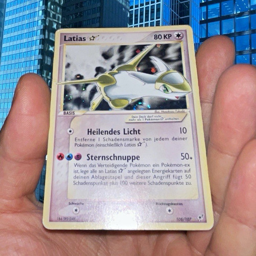 Pokémon tcg latias - latias, 105/107