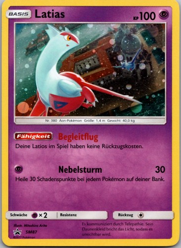 Latias promokarten sm87 - latias,