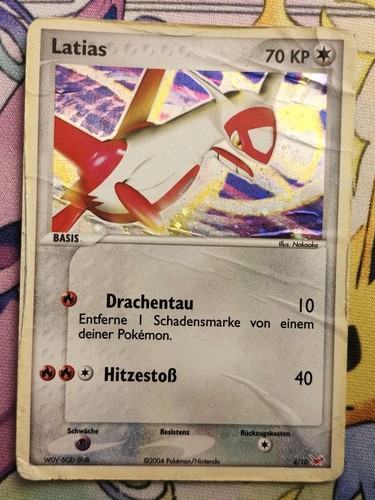 Pokemon latias holo ex - holo, –