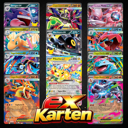 Pokemon karten auswahl - pokemon, ex