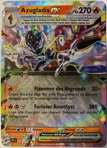 Pokemon azugladis deutsch - ex,