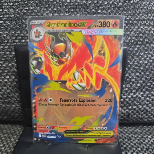 Pokemon karte mega flambirex - pokemon, karte: