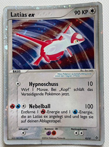 Pokémon tcg latias - ex, 93/97