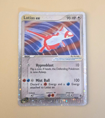 Pokémon latias 97 holo - pokémon,