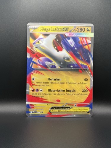 Pokémon karte mega latias - karte,