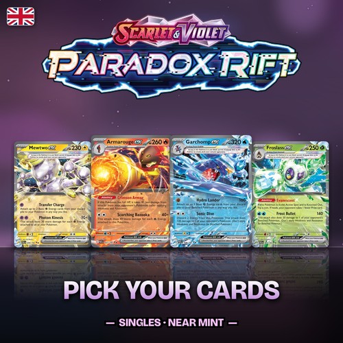 Pokemon cards paradox rift - cards,