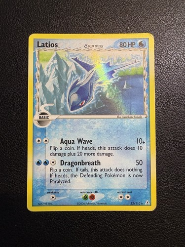 Pokémon tcg latios holon - pokémon,
