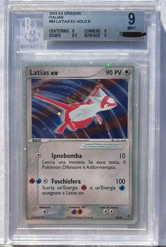 Nintendo pokémon latias - latias, ex