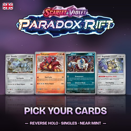 Pokemon cards paradox - cards, rift