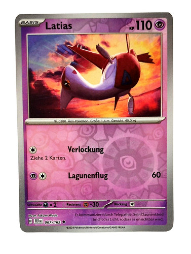 Pokemon karte latias reverse - pokemon,