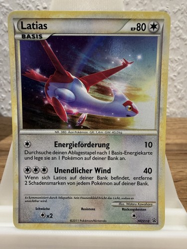 Latias promo hgss10 holo - -,