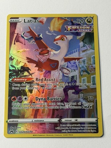 Pokémon latias gg20 gg70 - pokémon,