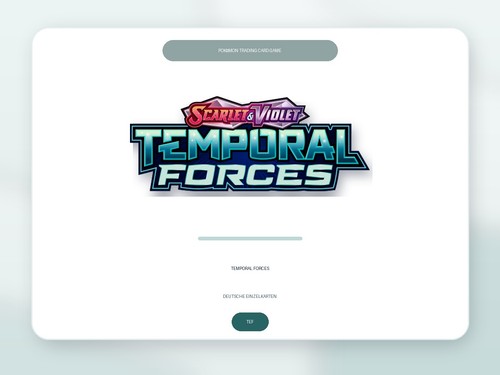 Pokemon tcg temporal forces - temporal,