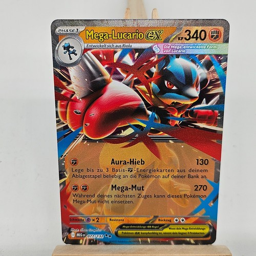 Pokemon karte mega lucario - karte:, mega-lucario