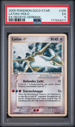 2005 pokemon deoxys 105 - pokemon, ex