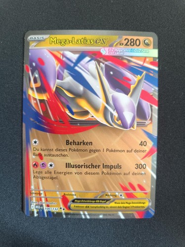 Pokemon karte mega - latias, ex