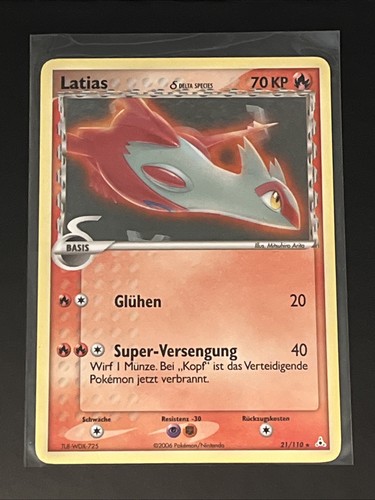 Pokemonkarte 2006 latias - pokemonkarte,