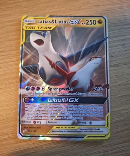 Pokémon latias latios gx - latias,