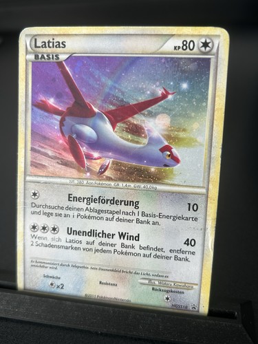 Pokémon karte latias hgss10 - karte,