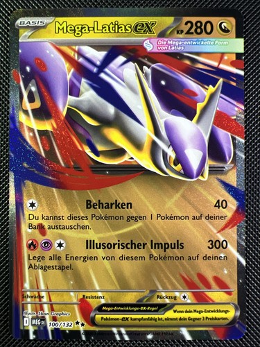 Pokemon mega latias 100 - latias, ex