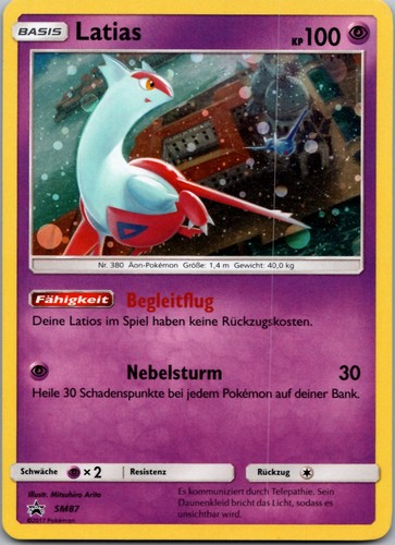 Latias selten promokarten - selten,