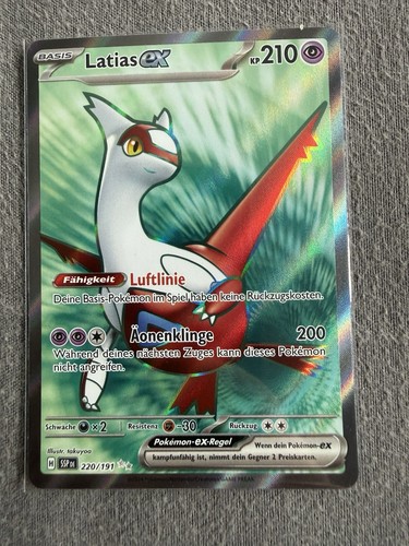 Pokemon latias 220 - latias, 220/191