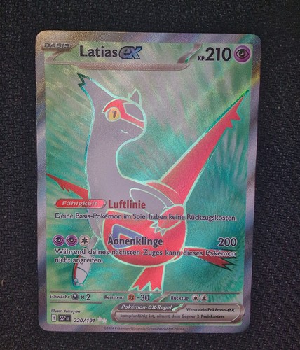 Latias pokemon karte tcg - latias, ex