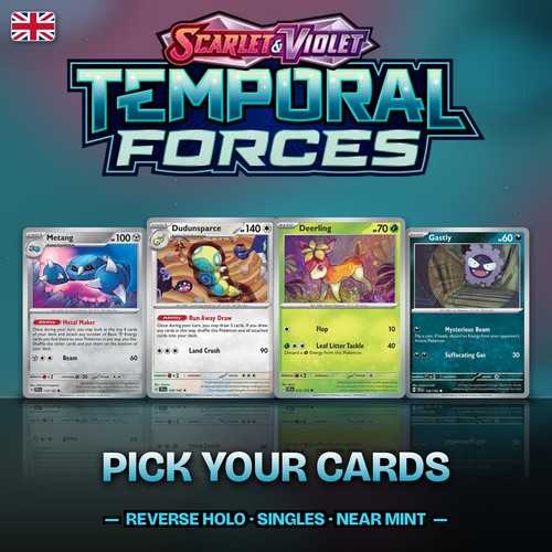 Pokemon cards temporal forces - cards,