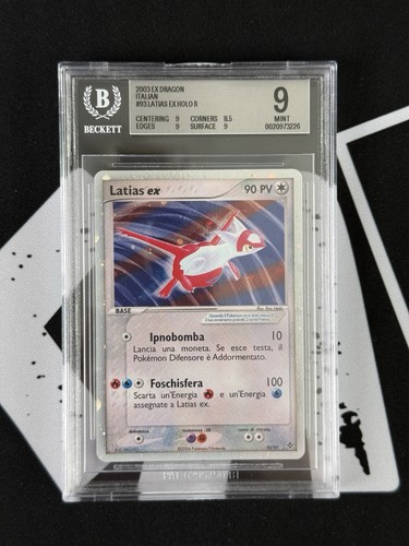 Pokemon bgs latias set - 9, ex