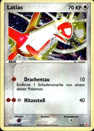 Pokémon latias trainer kit - ex,