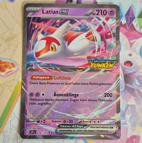 Pokémon tcg latias 076 191 - ex, 076/191