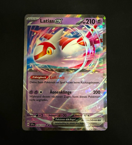 Pokémon latias 076 191 - ex, 076/191